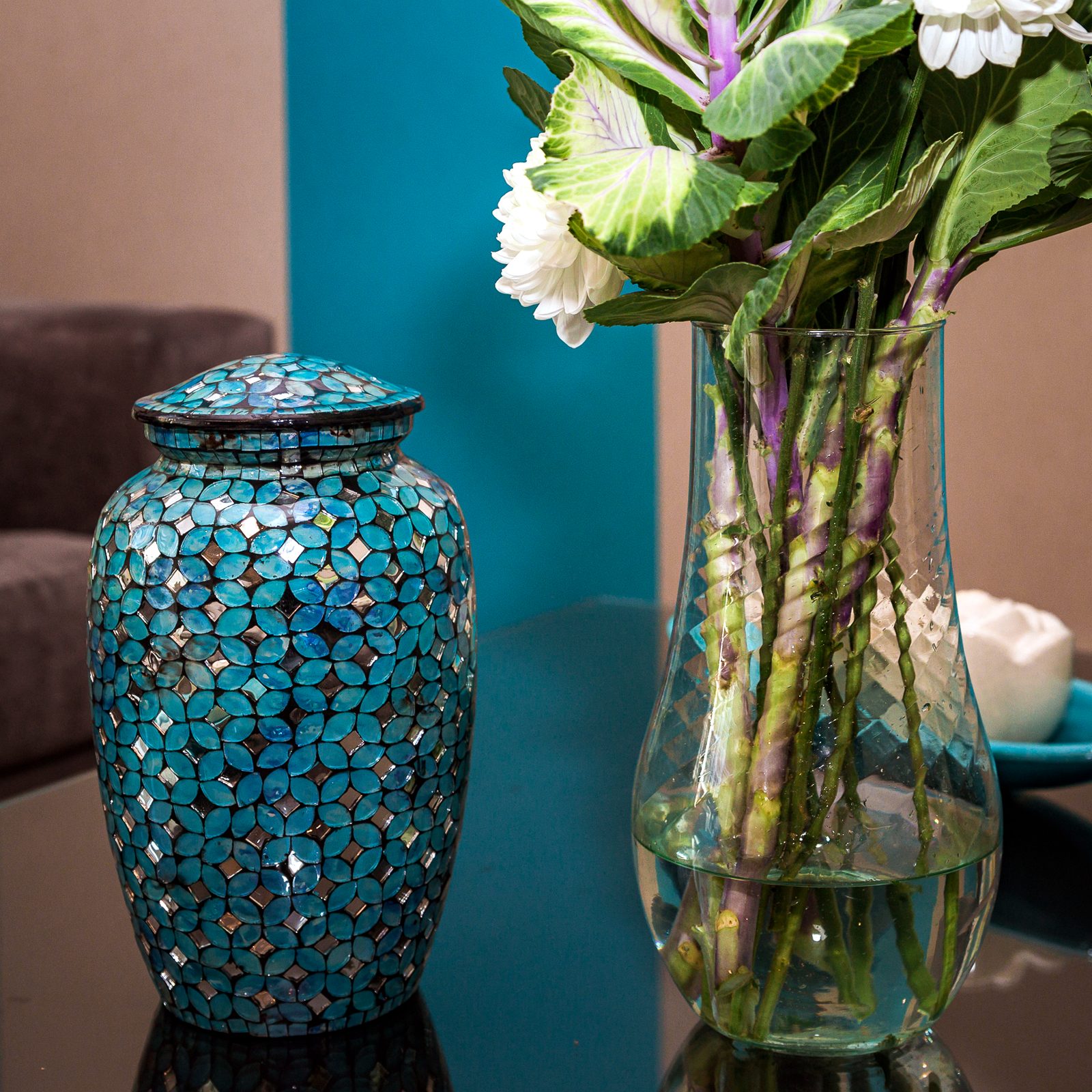Urna decorativa